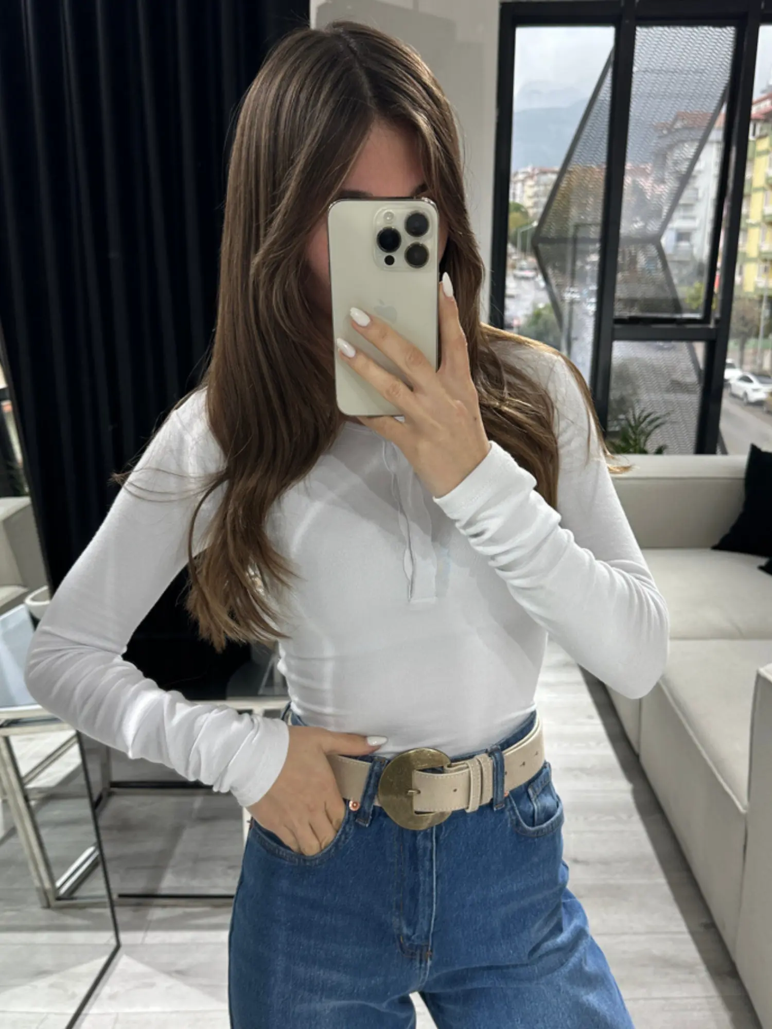 BEYAZ ÖNDEN ÇITÇITLI BODY