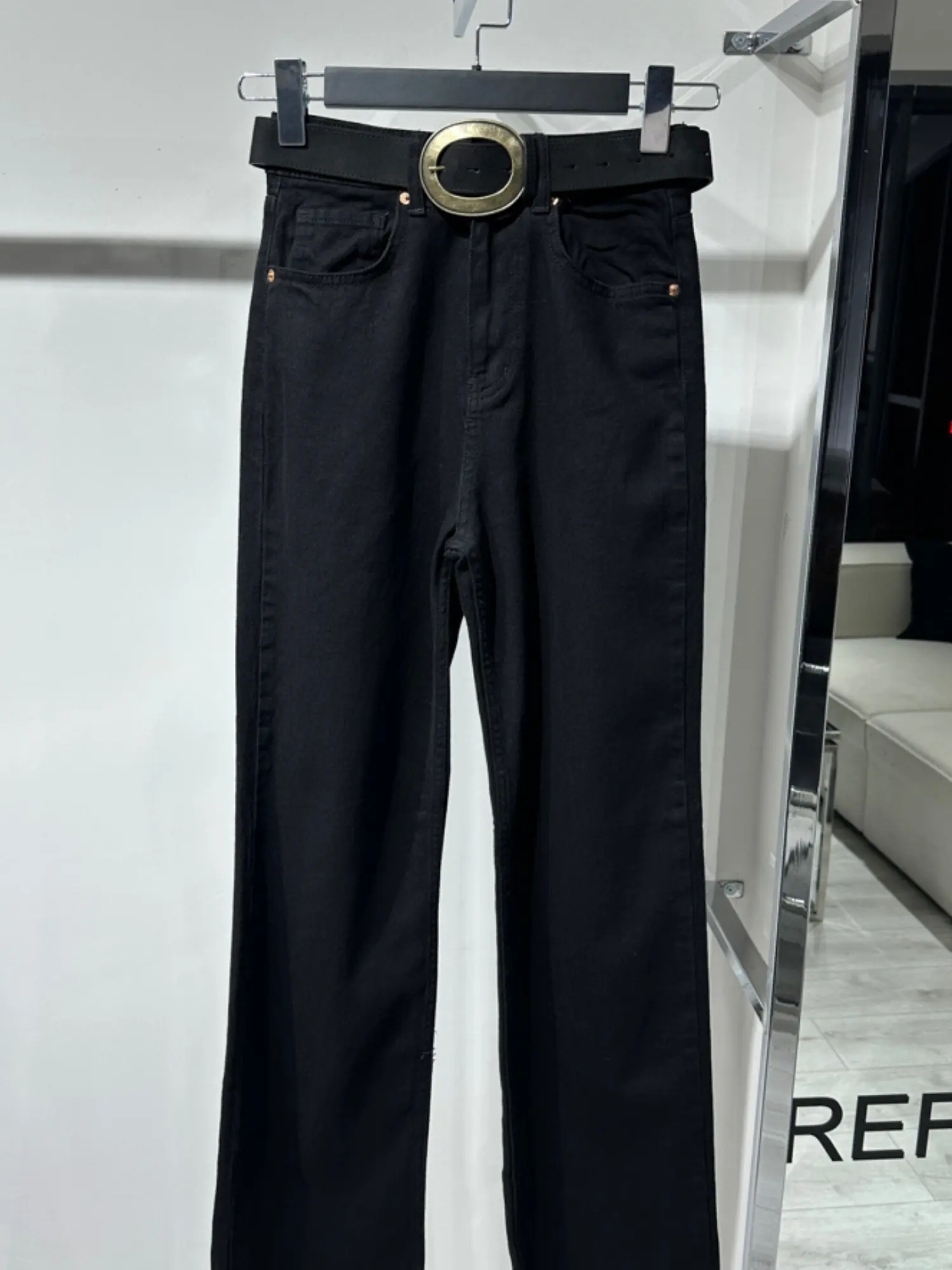 SİYAH STRAİGHT JEAN