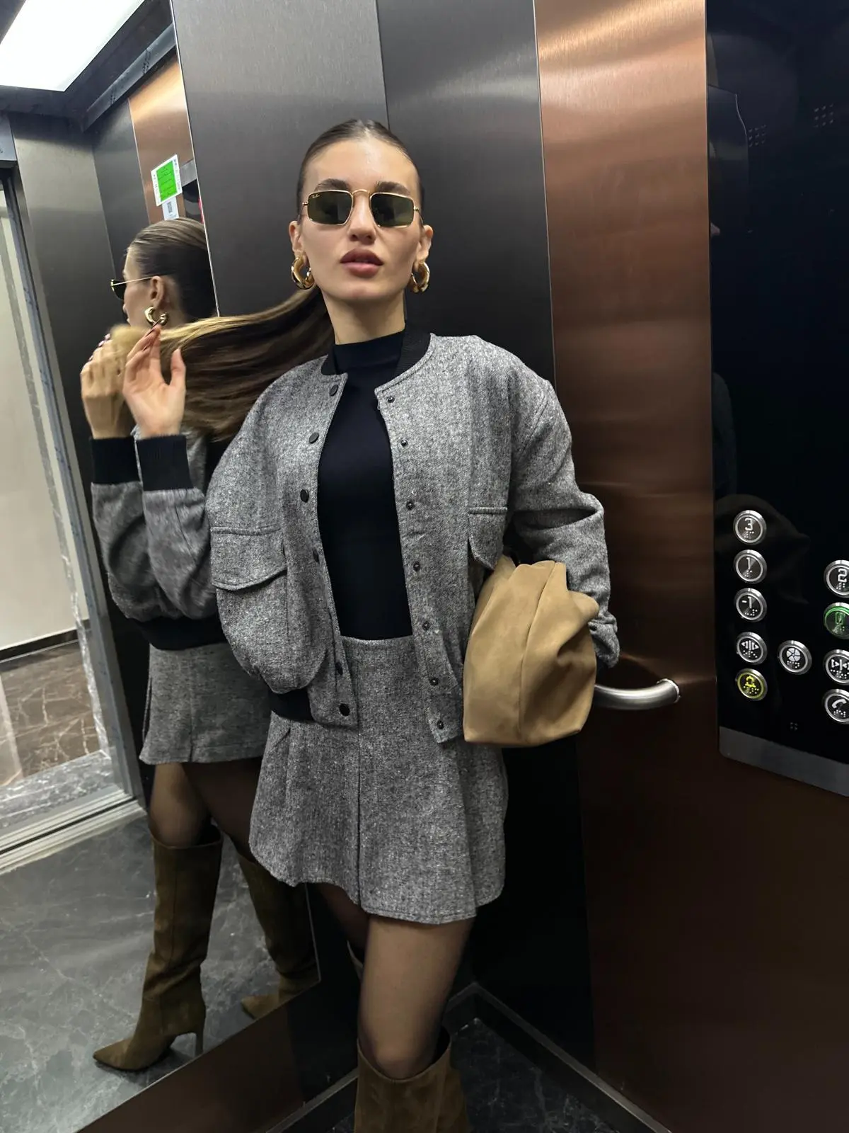  ŞORT ETEK BOMBER CEKET KIRÇILLI TAKIM