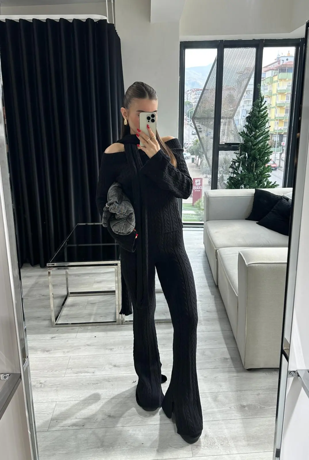 3 LÜ SİYAH SELANİK TRİKO TAKIM