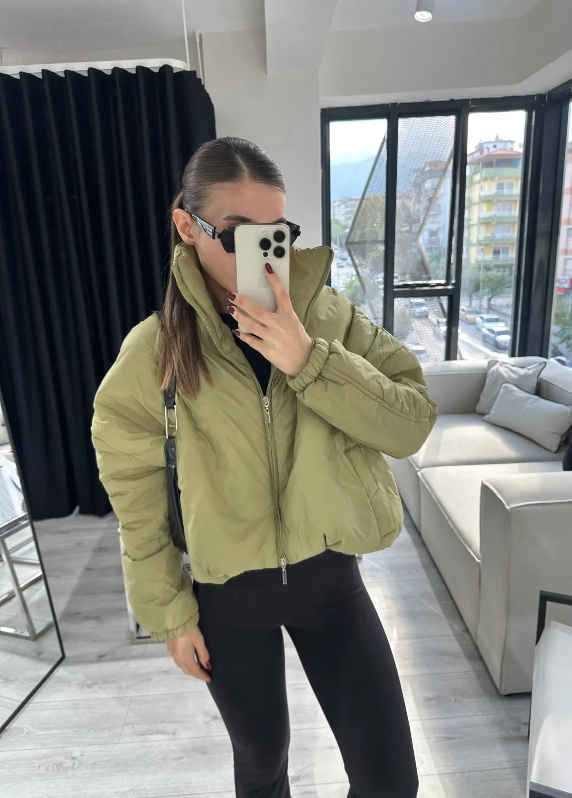  PARAŞÜT KUMAŞ YEŞİL MONT