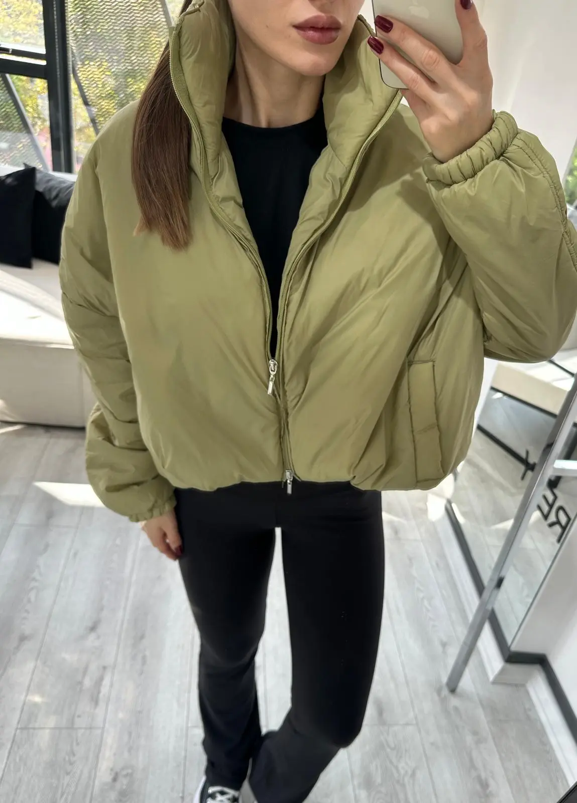  PARAŞÜT KUMAŞ YEŞİL MONT