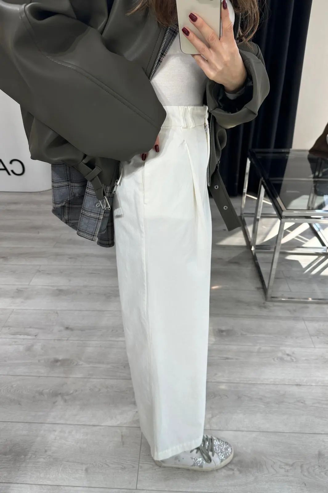 ÇİFT KÖPRÜLÜ BOL PAÇA PANTOLON