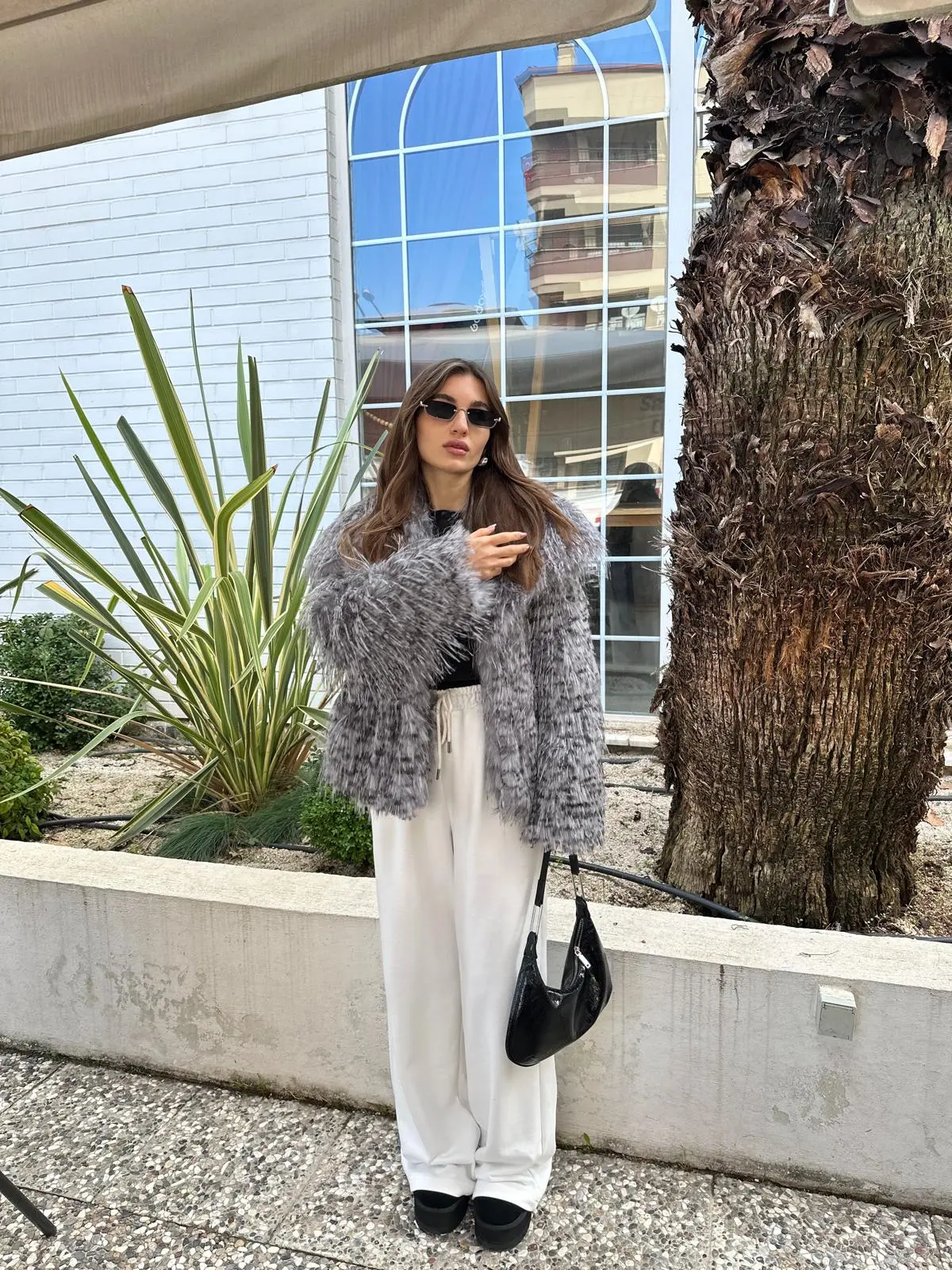 GRİ KIRÇILLI PREMİUM KALİTE KÜRK