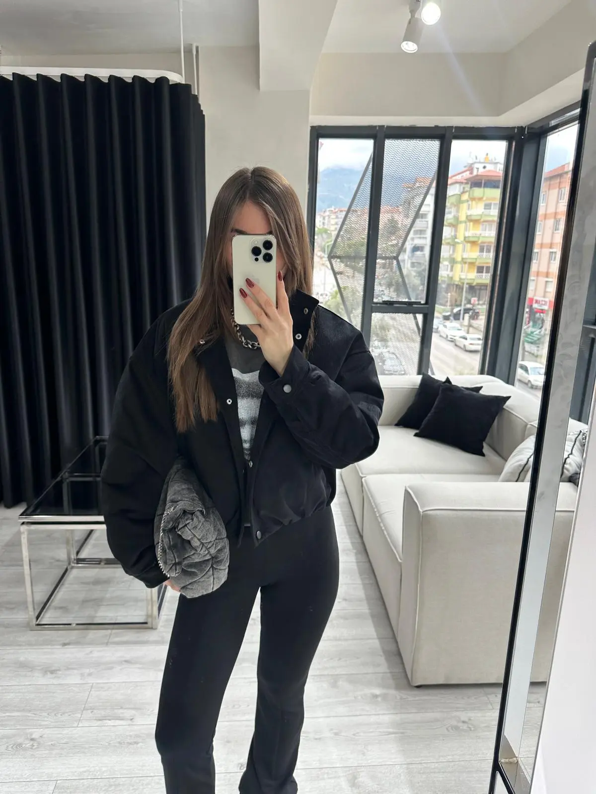 KADİFE FİTİLLİ BOMBER CEKET