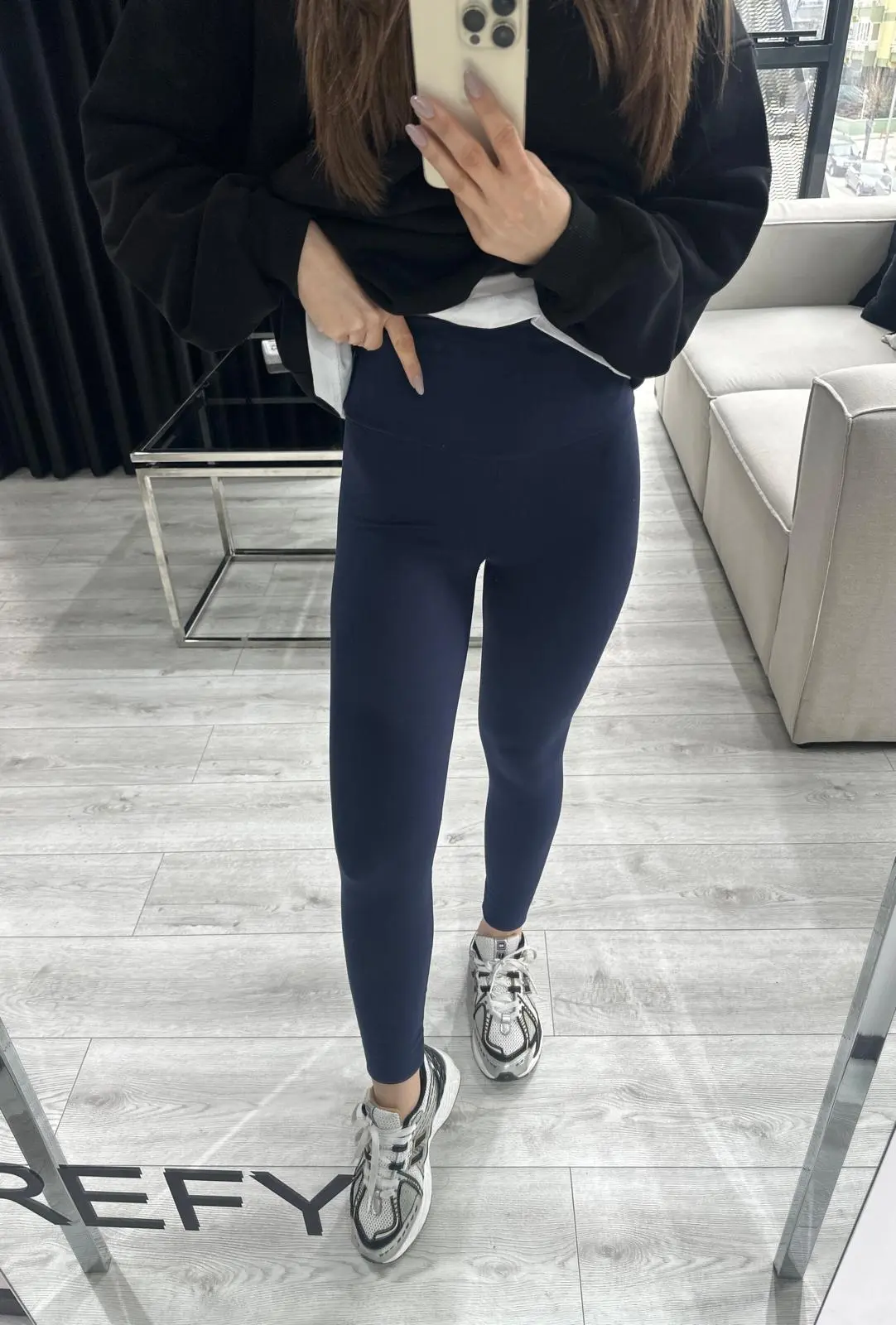 LACİVERT TOPARLAYICI OYSHO TAYT