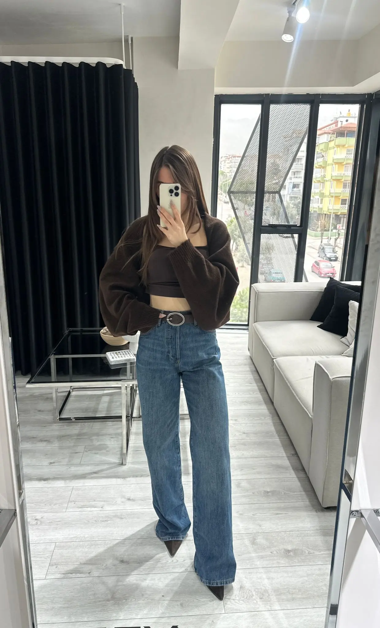 ORJ.MARKA YÜKSEK BEL WİDE LEG DENİM