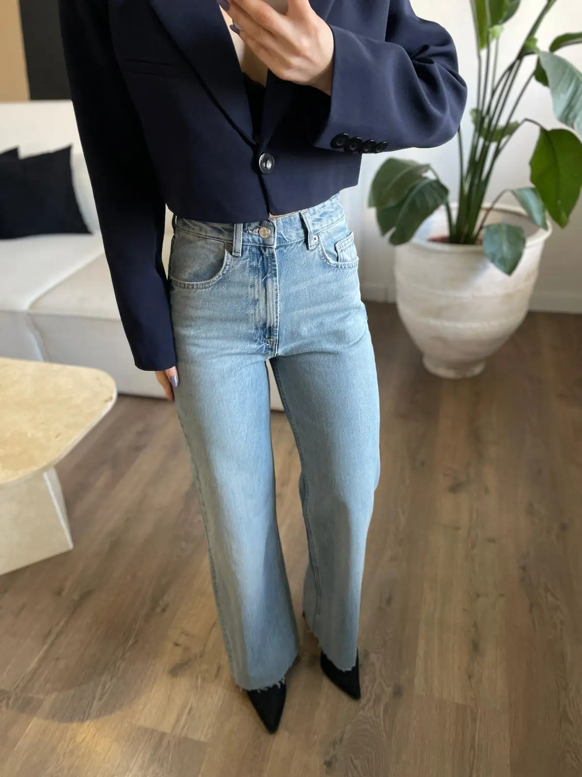 STRAİGHT-LEG MODEL YÜKSEK BEL JEAN