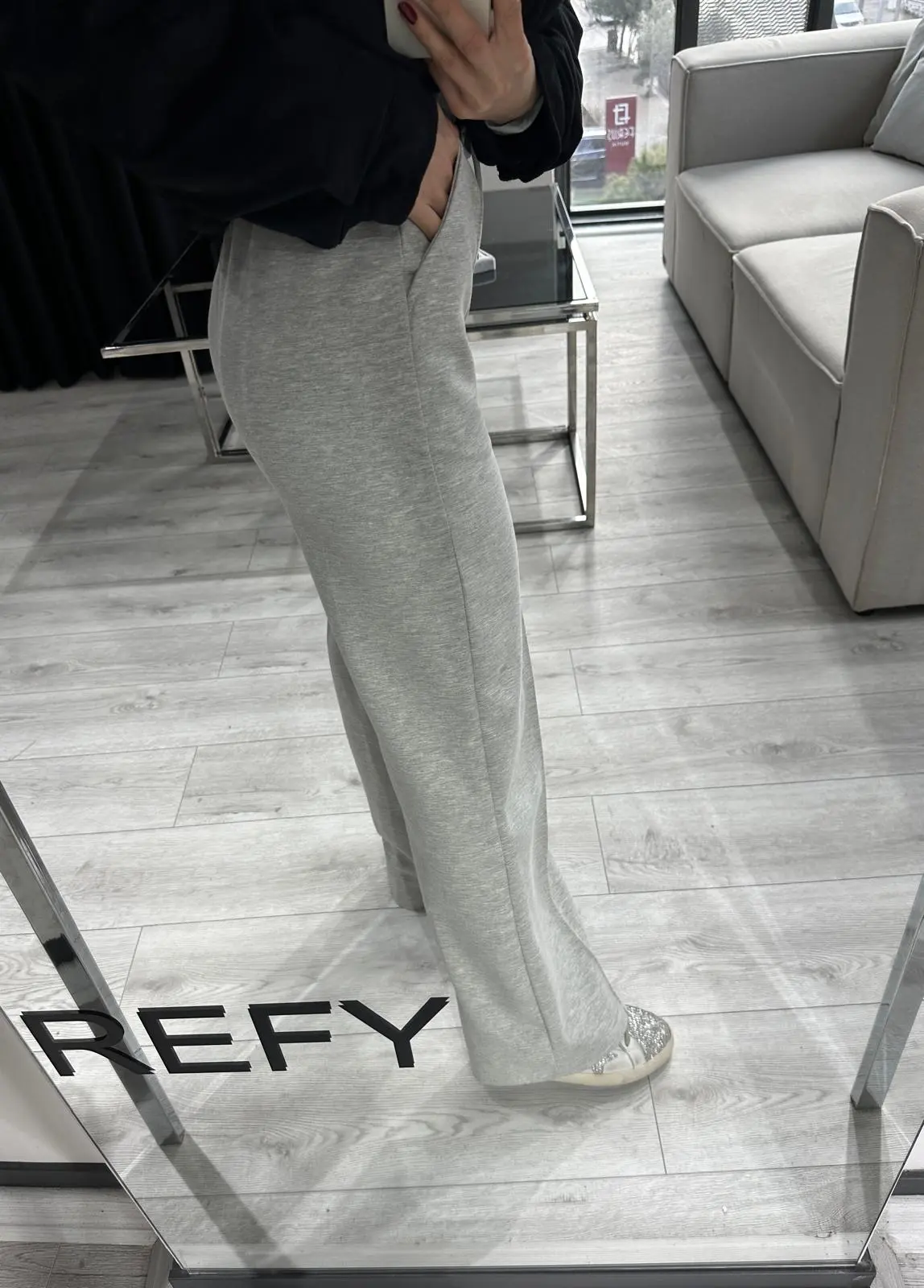 ÇİMA DETAYLI GRİ OYSH EŞOFMAN ALTI