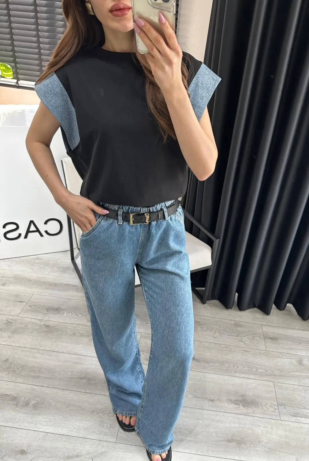 T-SHİRT DENİM TAKIM