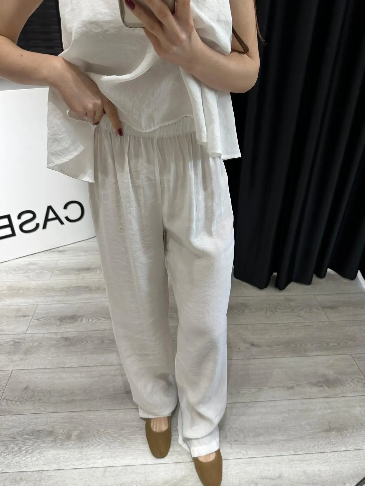 ASKILI BLUZ PANTOLON TENSEL TAKIM