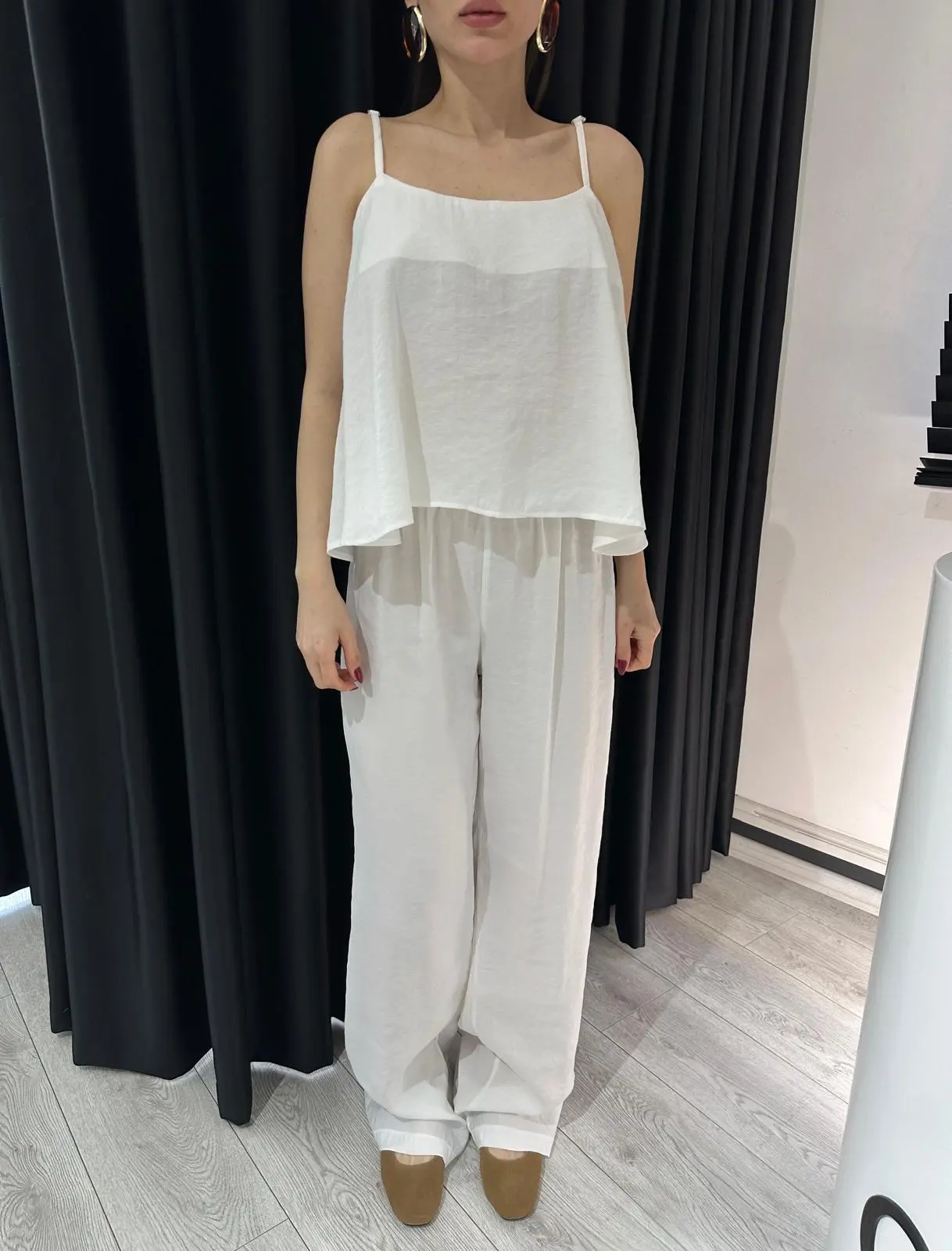 ASKILI BLUZ PANTOLON TENSEL TAKIM