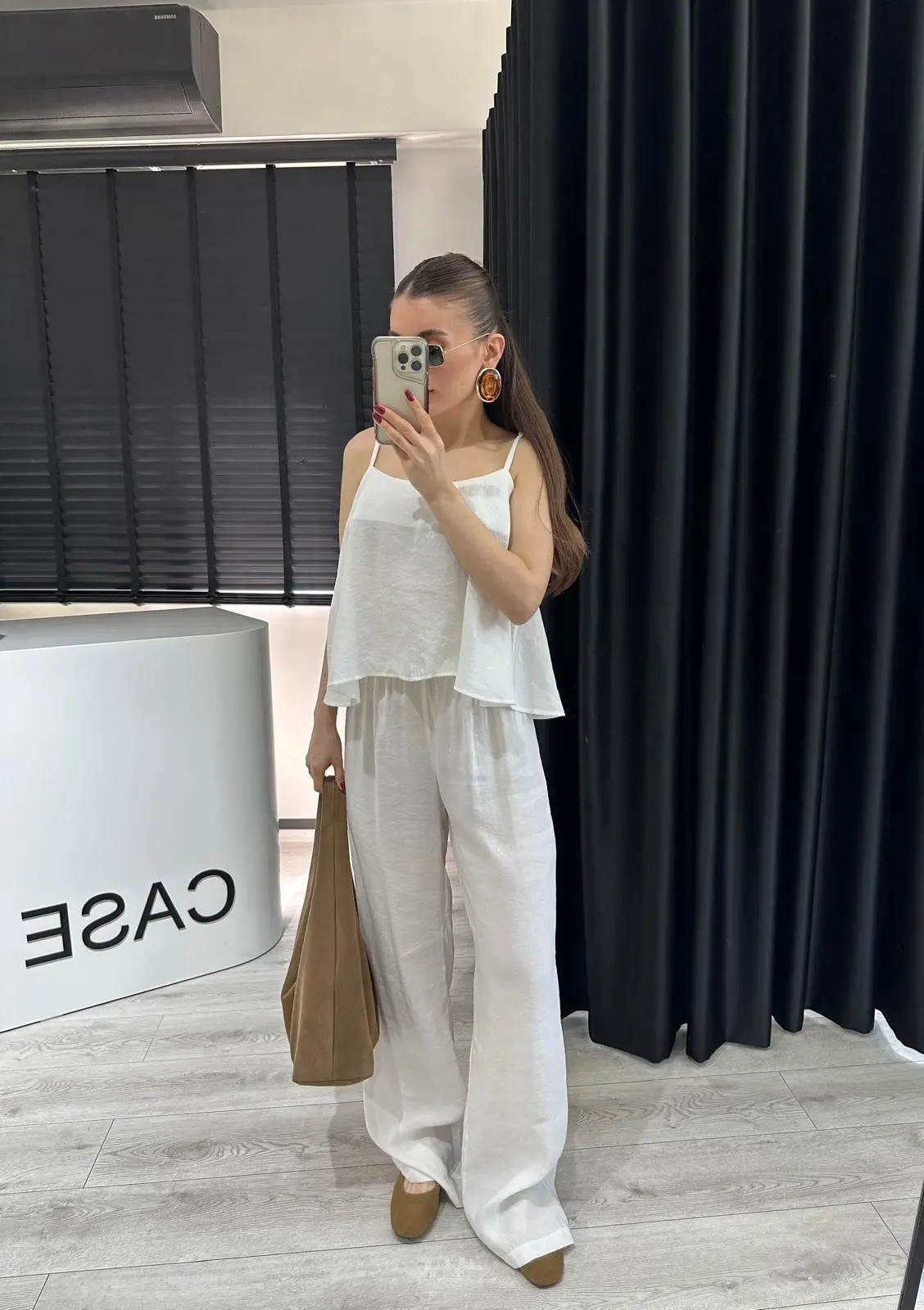 ASKILI BLUZ PANTOLON TENSEL TAKIM