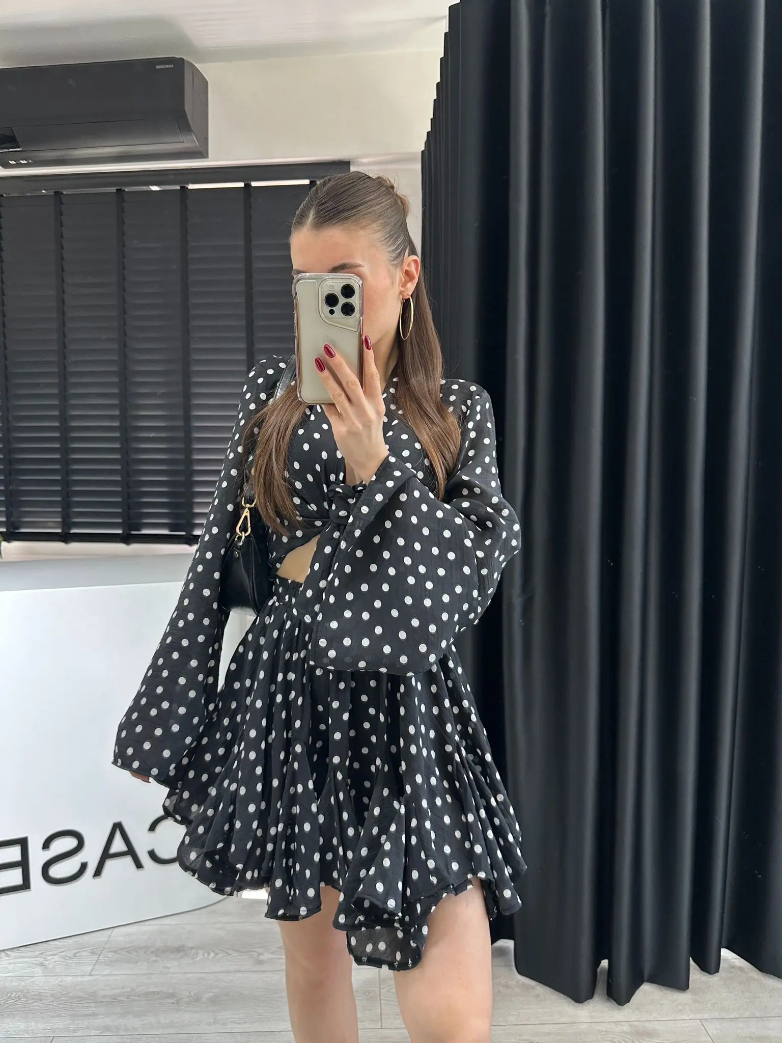 PUANTİYELİ KİMONO ETEK TAKIM