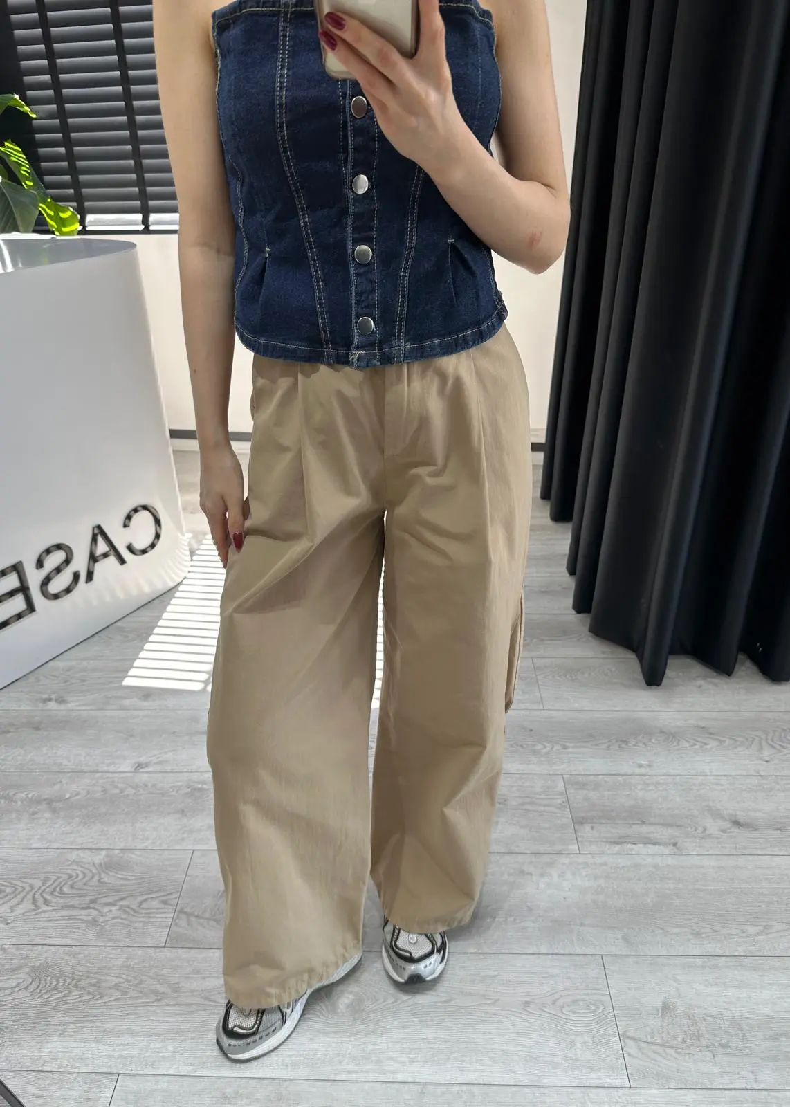 ÇITÇIT DETAY CAMEL PANTOLON