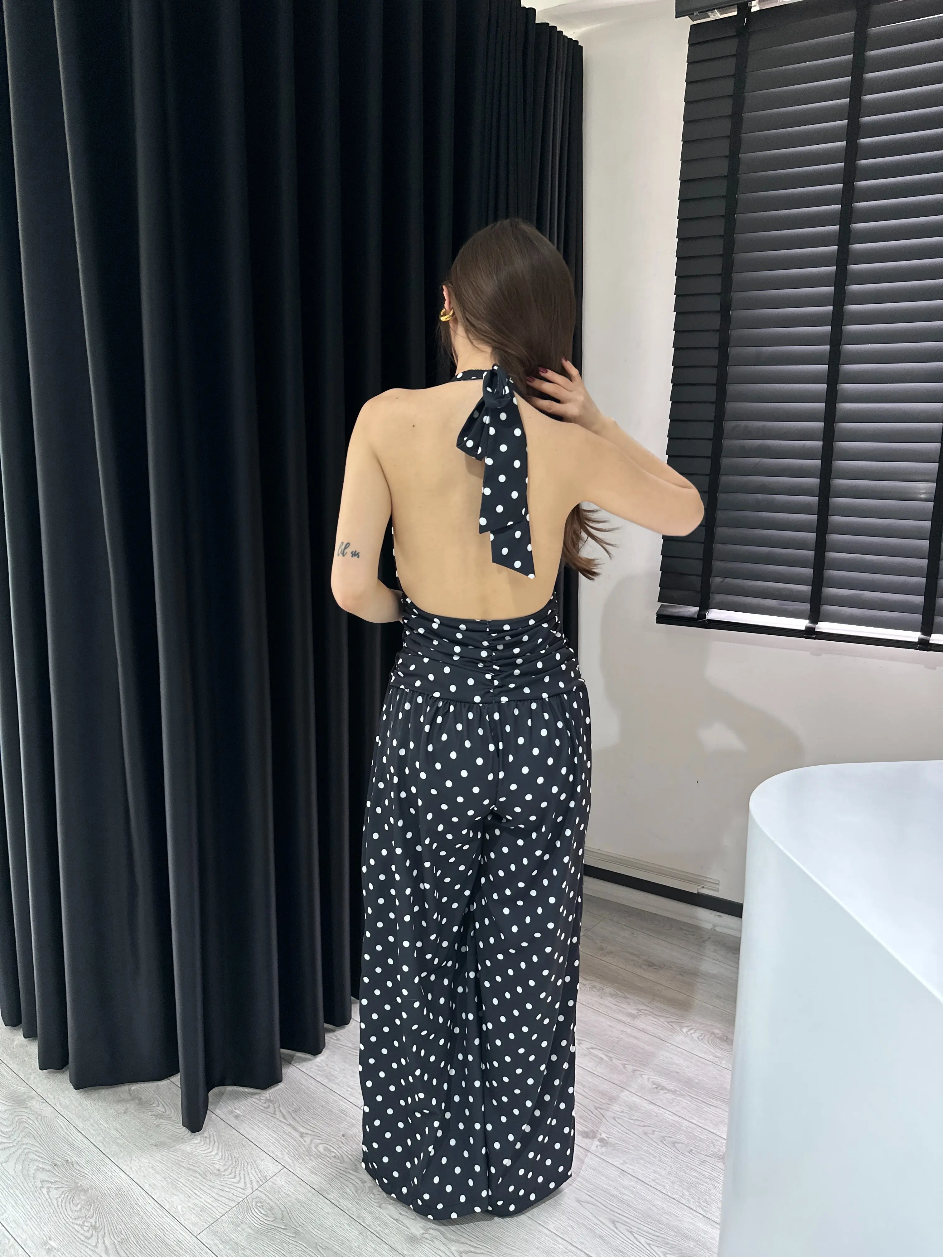 BOYUNDAN BAĞLAMALI PUANTİYE TULUM