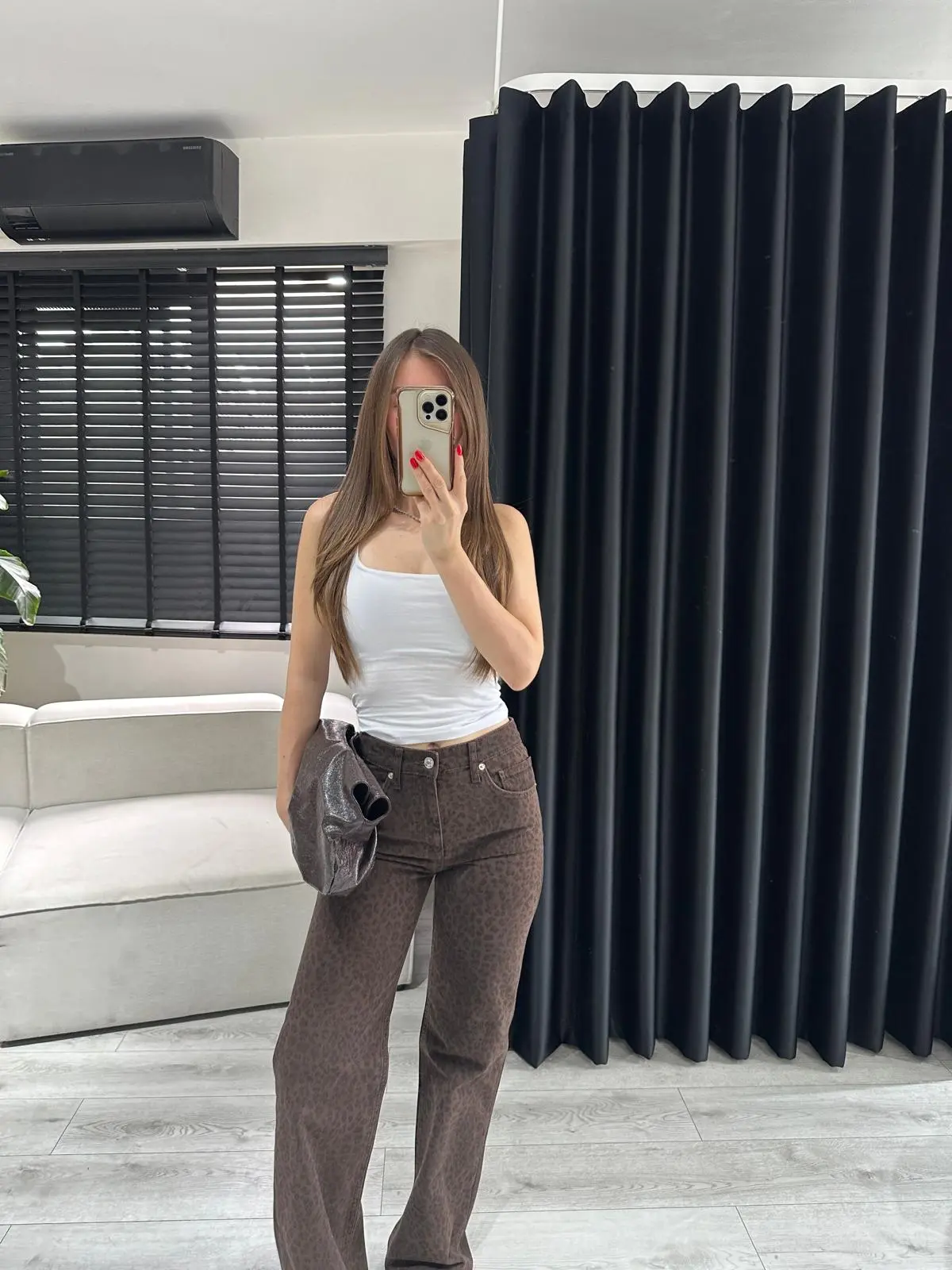 Kahverengi Leopar Jean